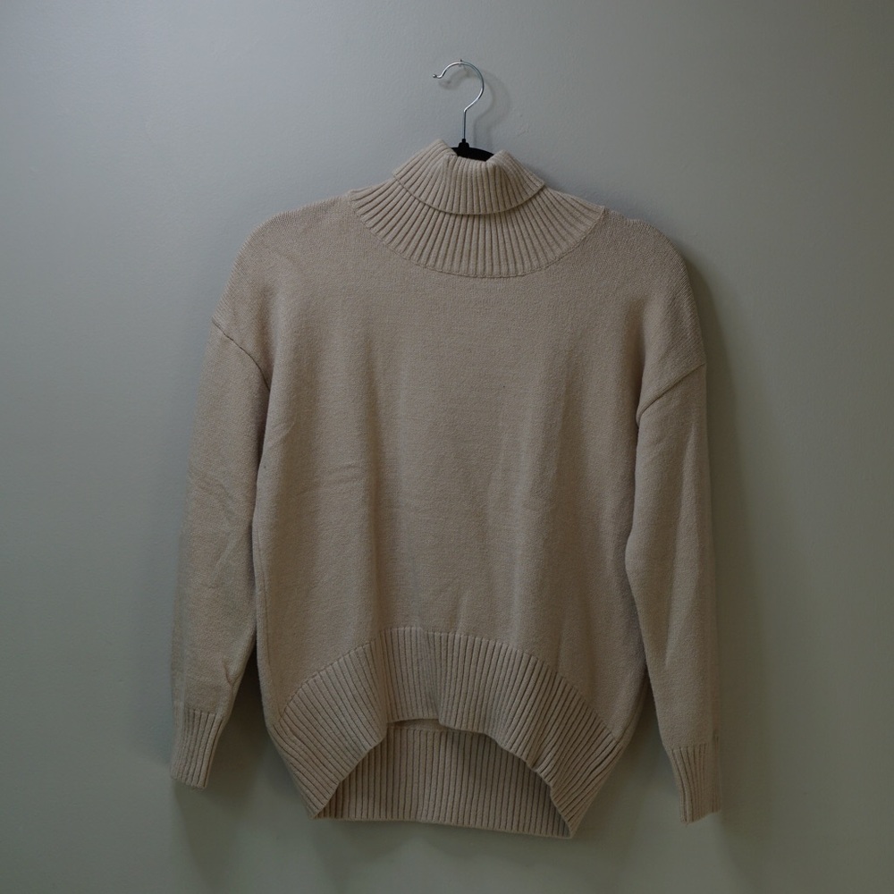 ID Identity Womens Sweater Size S Beige/ Cream